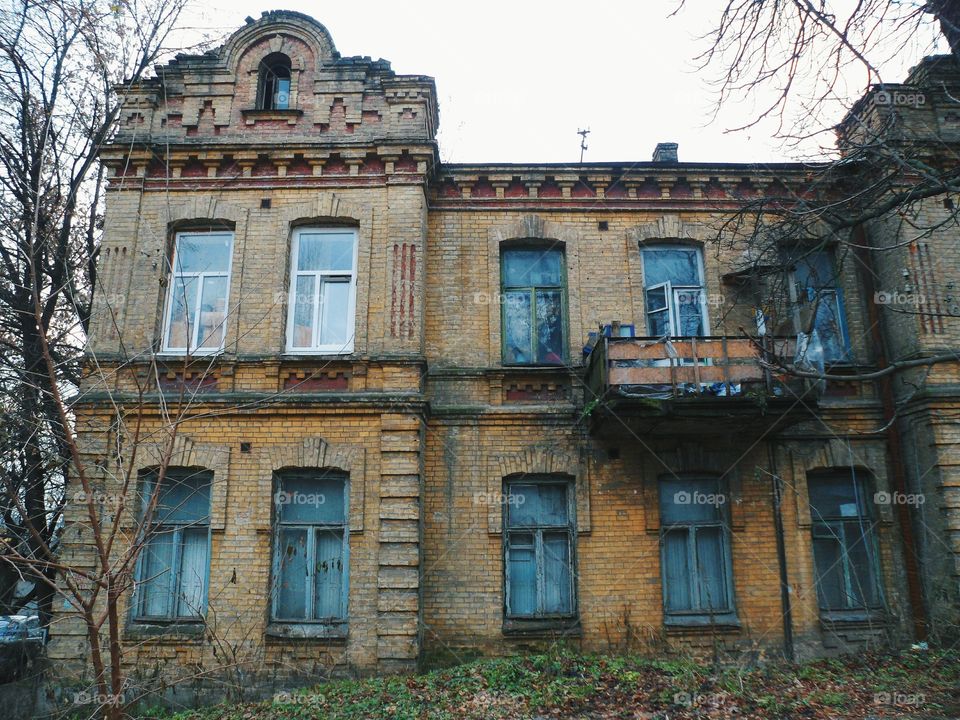 old house of the city of Kiev