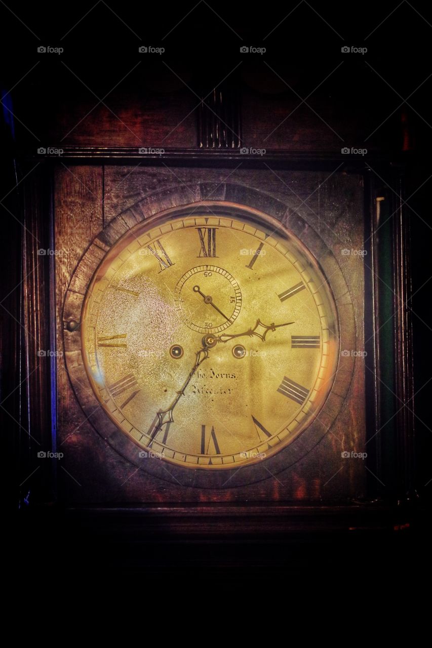 Clock. Grandfather clock 