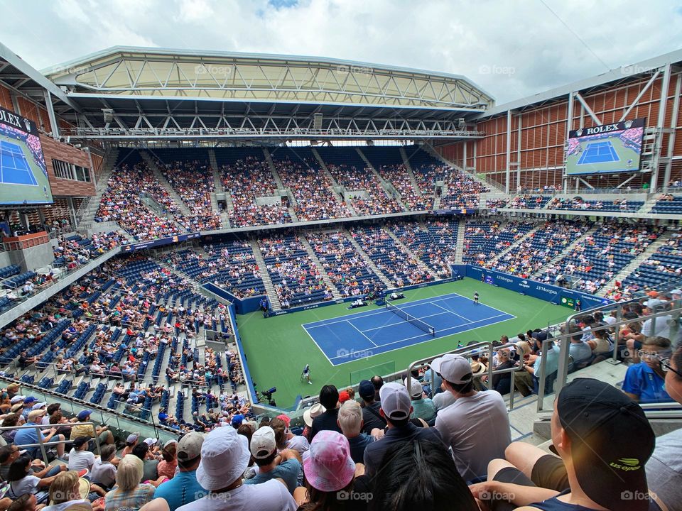 Humongous crowds at US OPEN 2022 Flushing New York U.S.