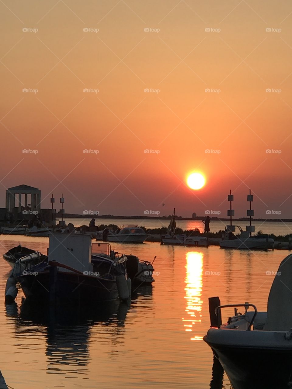 Mediterranean sunset 