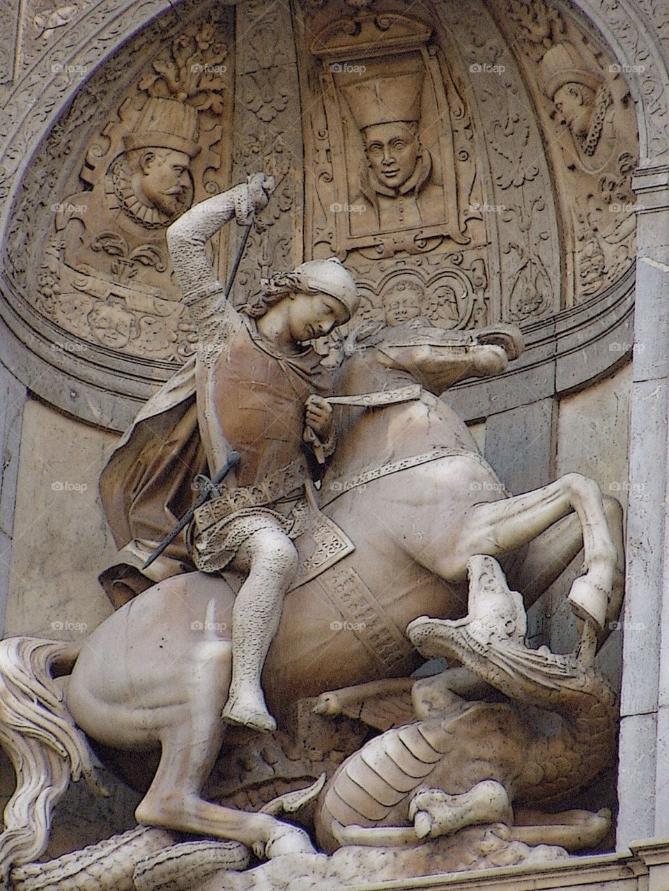 Barcelona statue