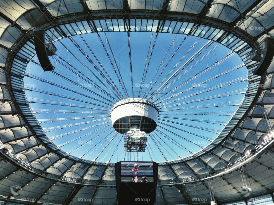BC Place in a sunny day