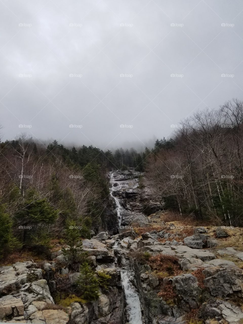 View of storm clouds