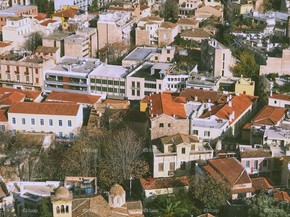 Athens above 