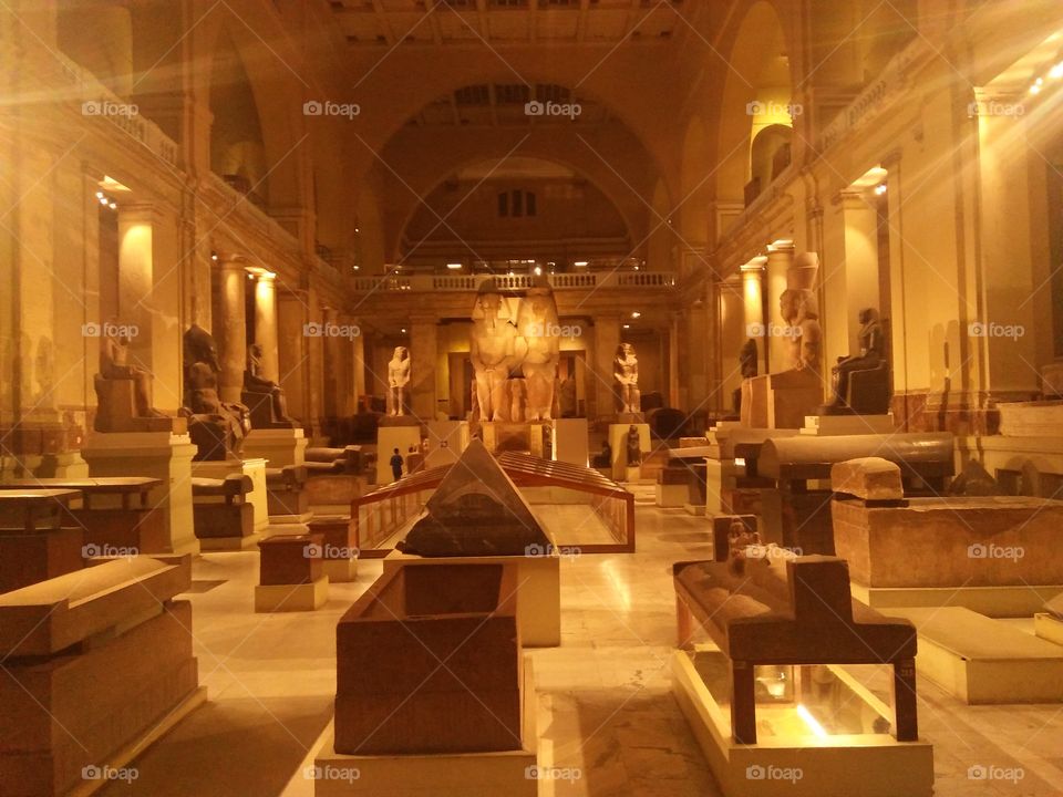 the egyption museam it was an amazing experience...  and this place from the greatest places in Egypt