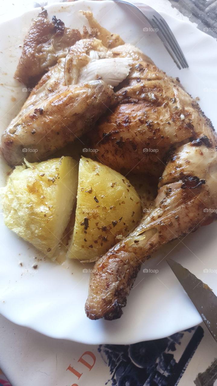 grilled chicken