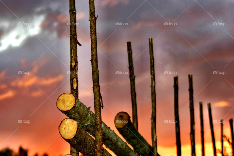 View of dramatic sky