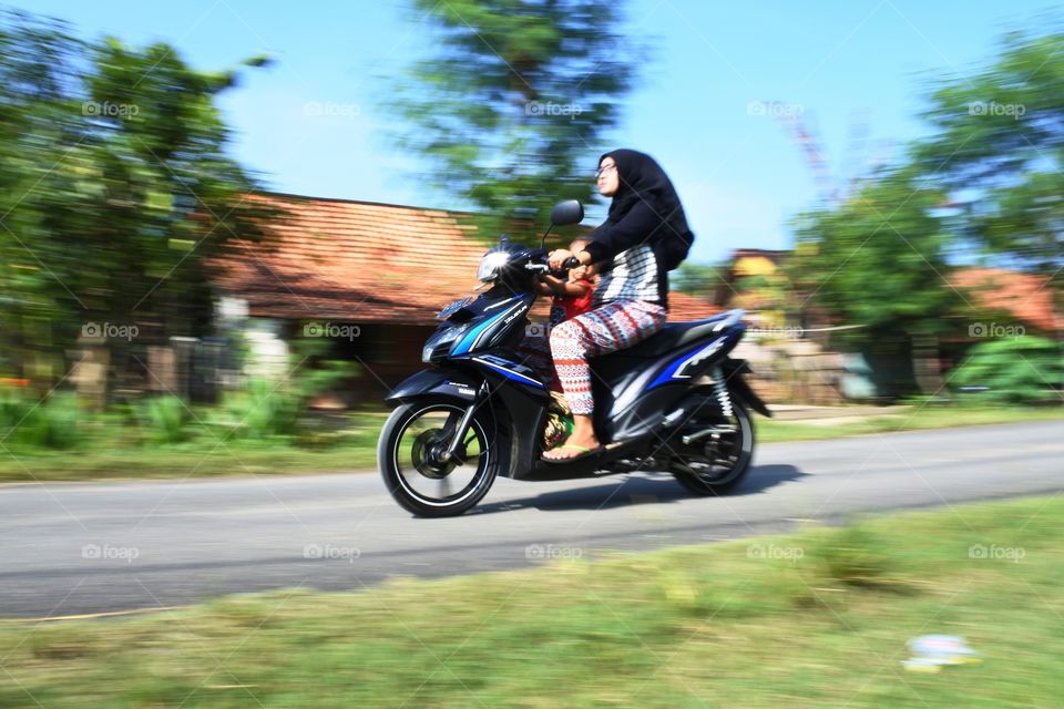 riding with yamaha