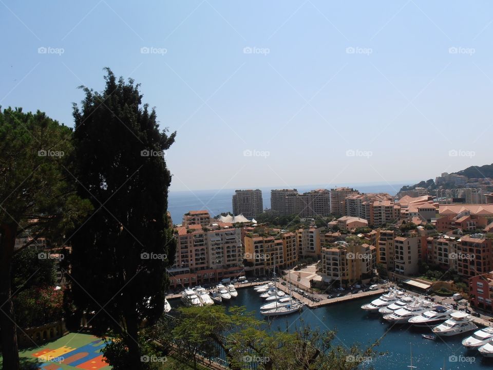 View to Harbor from Monaco