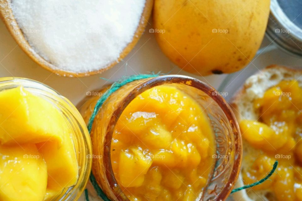 Homemade Mango Jam