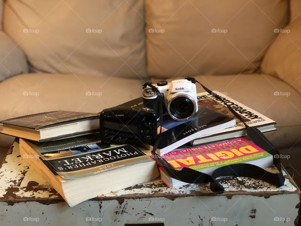 Cameras and photo books