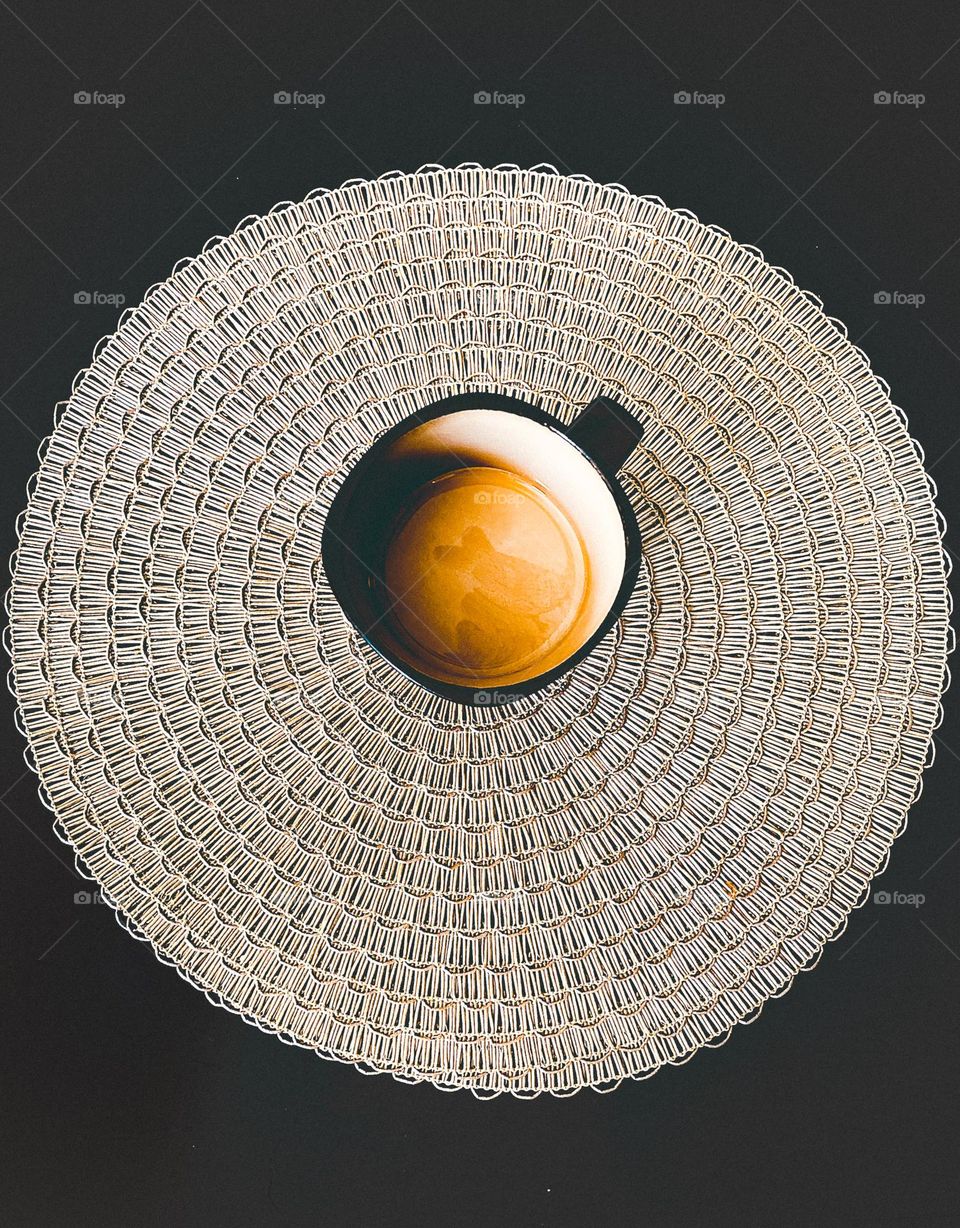 Secret message in coffee-Finger hearts