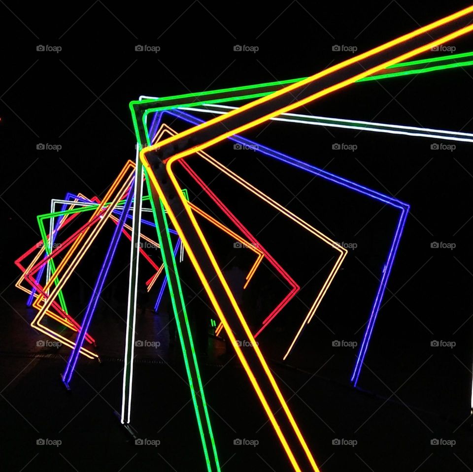 neon lights