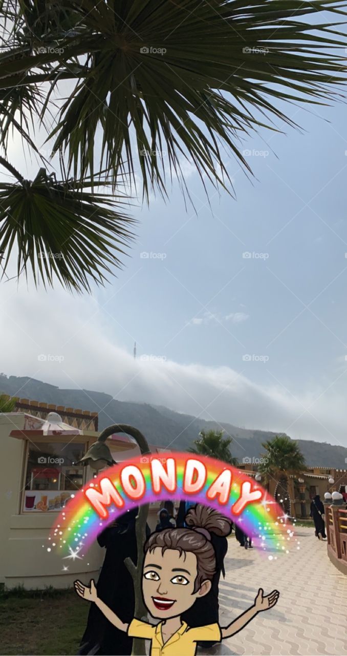 Beautiful weather, nice view in albaha city 