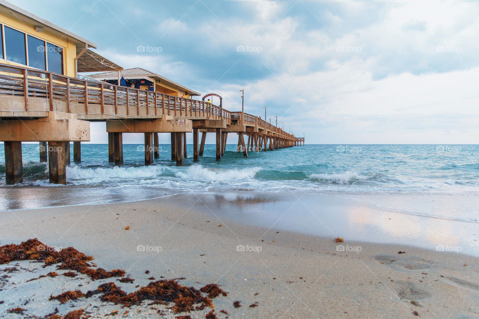 Dania Beach Pier in Dania Beach FL