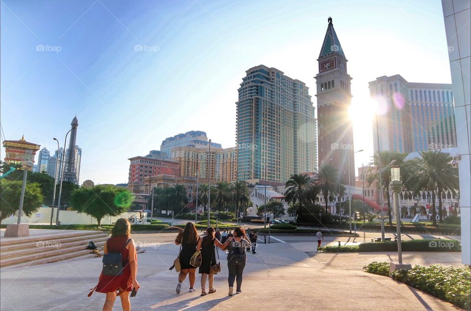 Glimpse of some hotels & casinos in Macau 