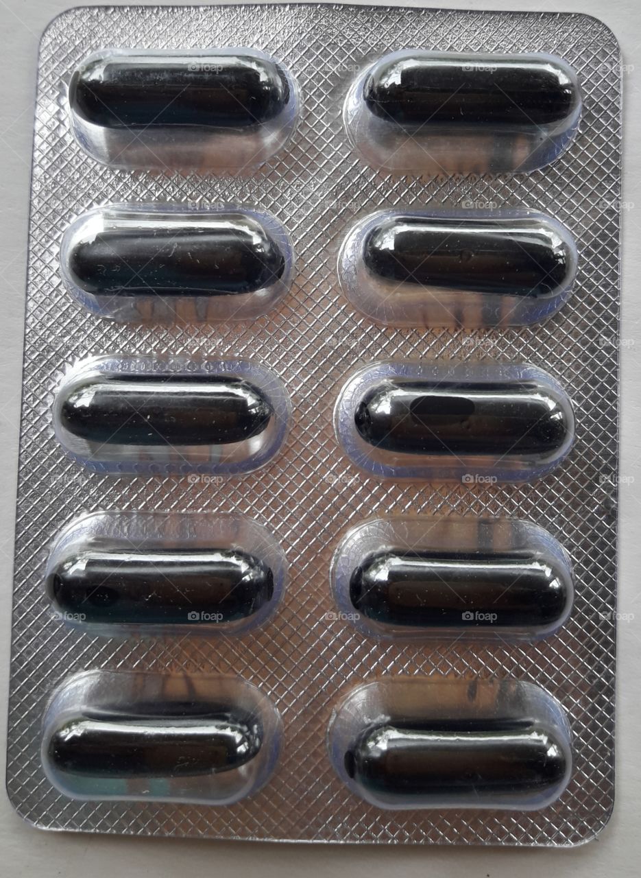 A strip of capsule's