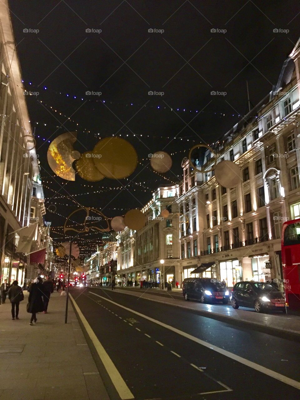 Regent street Christmas lights 