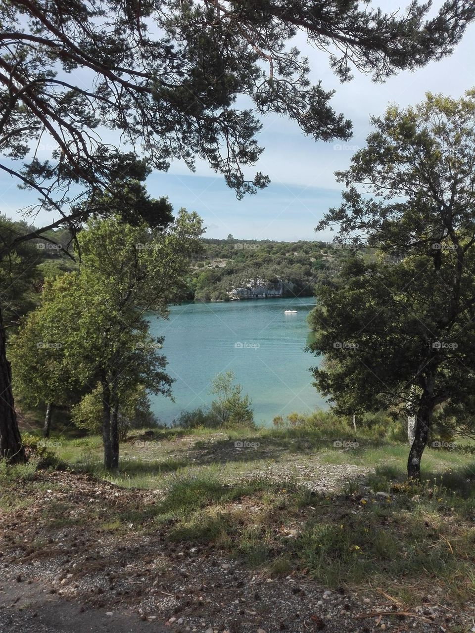 The gorges du Verdon , Ardèche, France