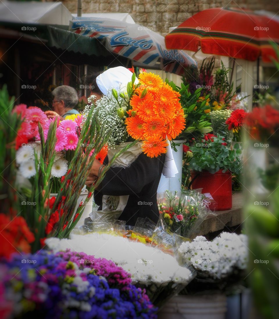 I went to the market in Split Croatia