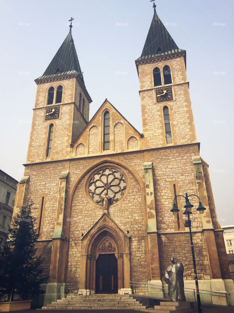 Cathedral in Sarajevo.