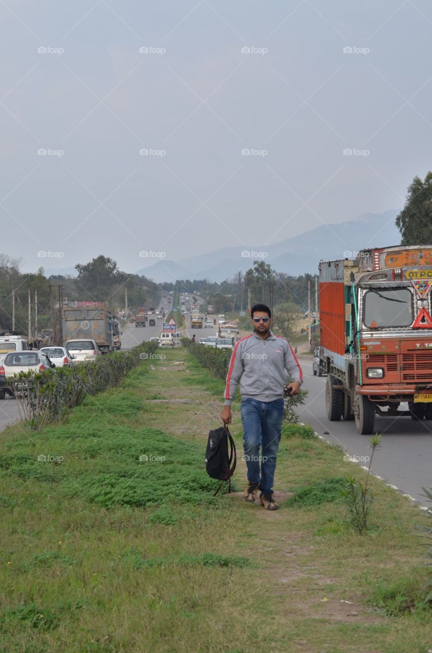 main road