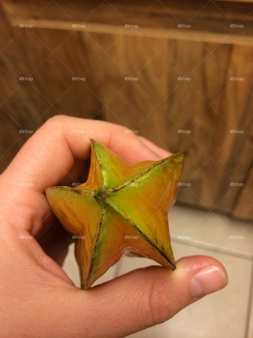 Yellow star fruit 