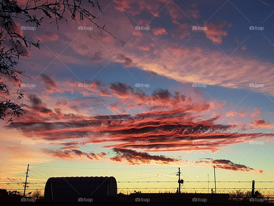 today the sunset is stunning, luckily i have my phone on my pocket, I got the chance to take photo of this beautiful view.