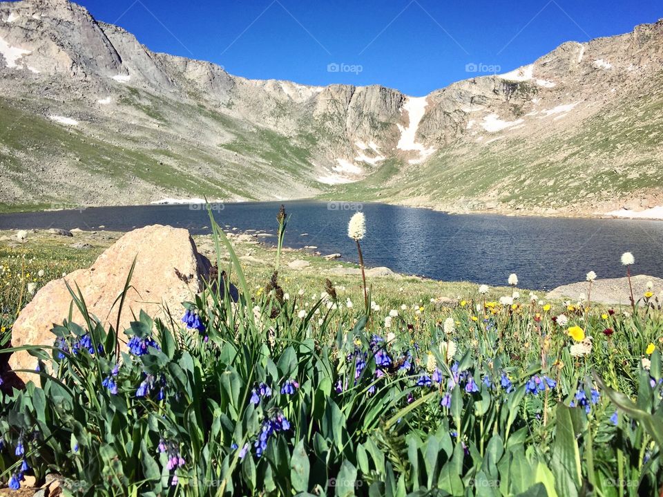 Summit Lake mt Evans 