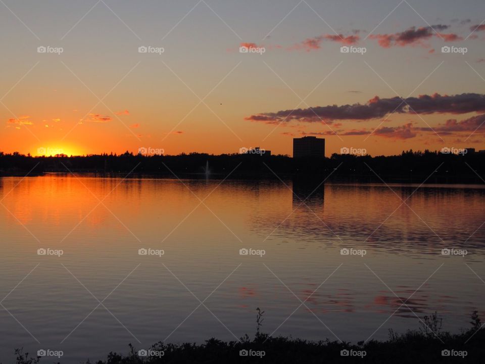 Silhouettes on the horizon