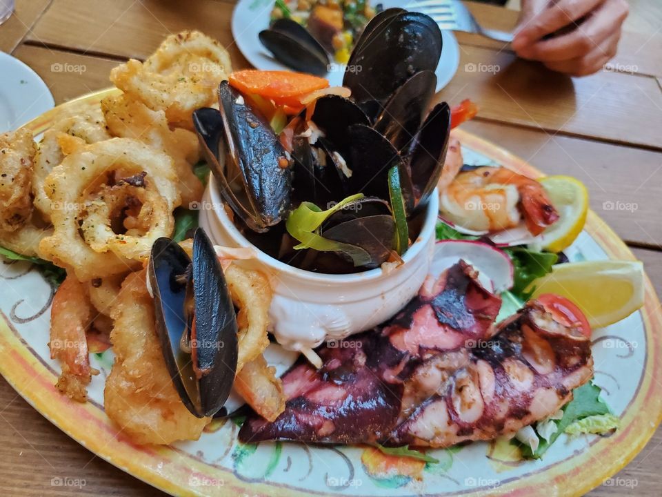 seafood platter awesome