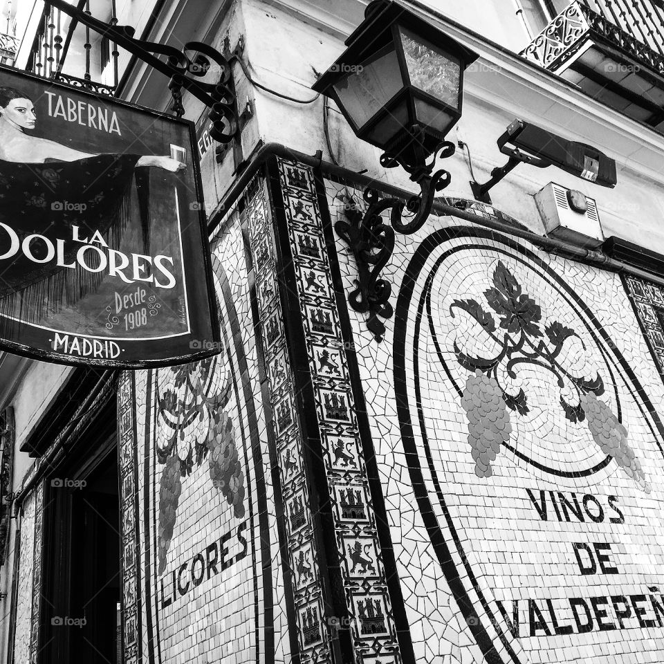 One of Madrid's oldest and most classical taverns 