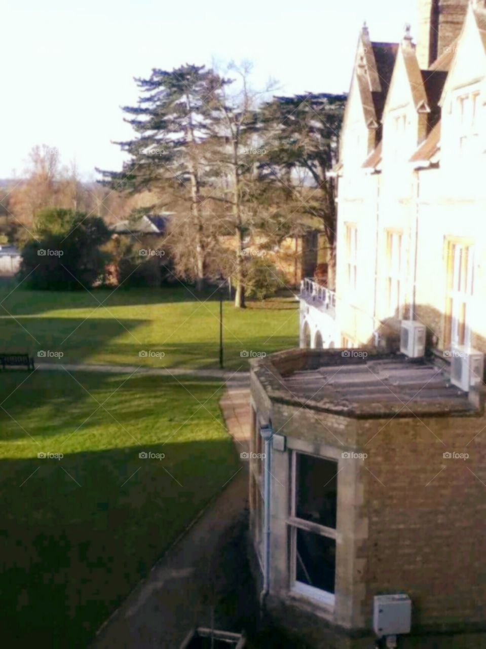 View through my dormitory room, St Hilda's college