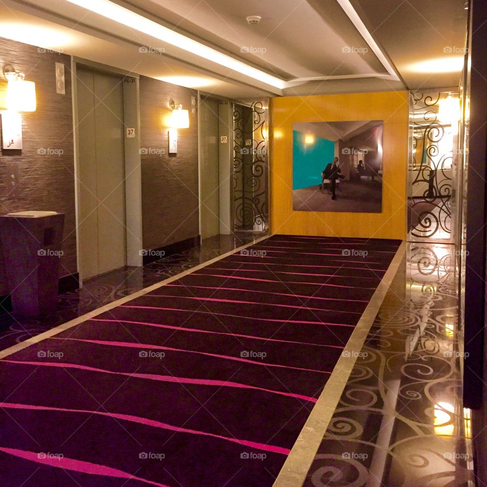 Elevator lobby