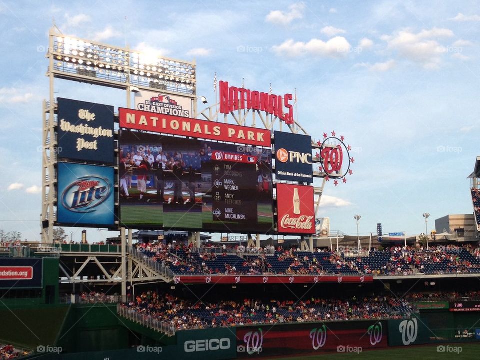 Baseball stadium visit