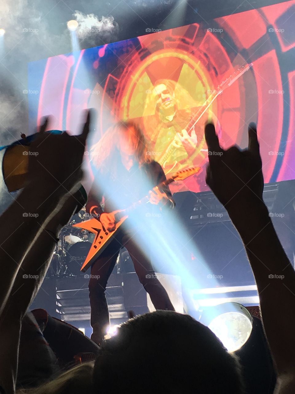 Dave Mustaine - Megadeth Concert - Quebec City, Canada