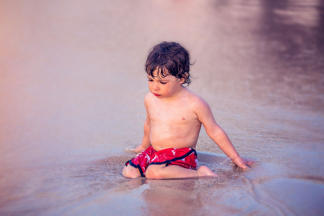 Hanging at the beach