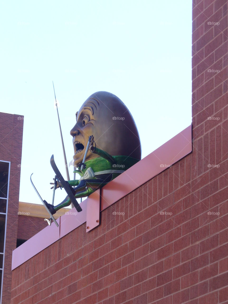 "Help me, I'm going down" said a egg in Colorado Springs