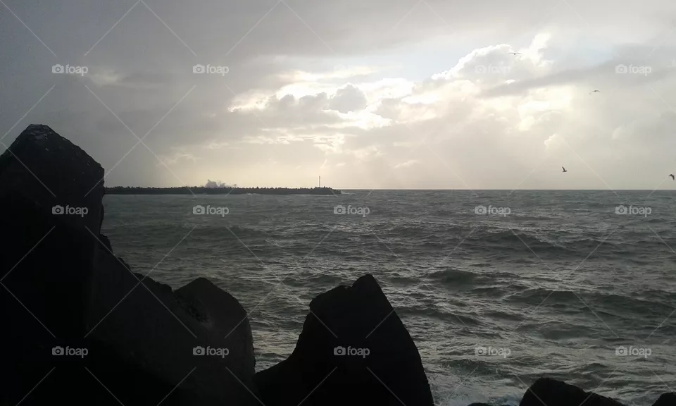 stormy seas