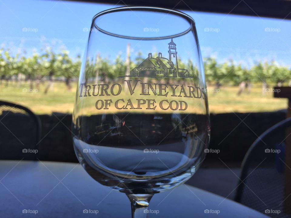 Wine tasting at Truro Vineyards of Cape Cod. 
