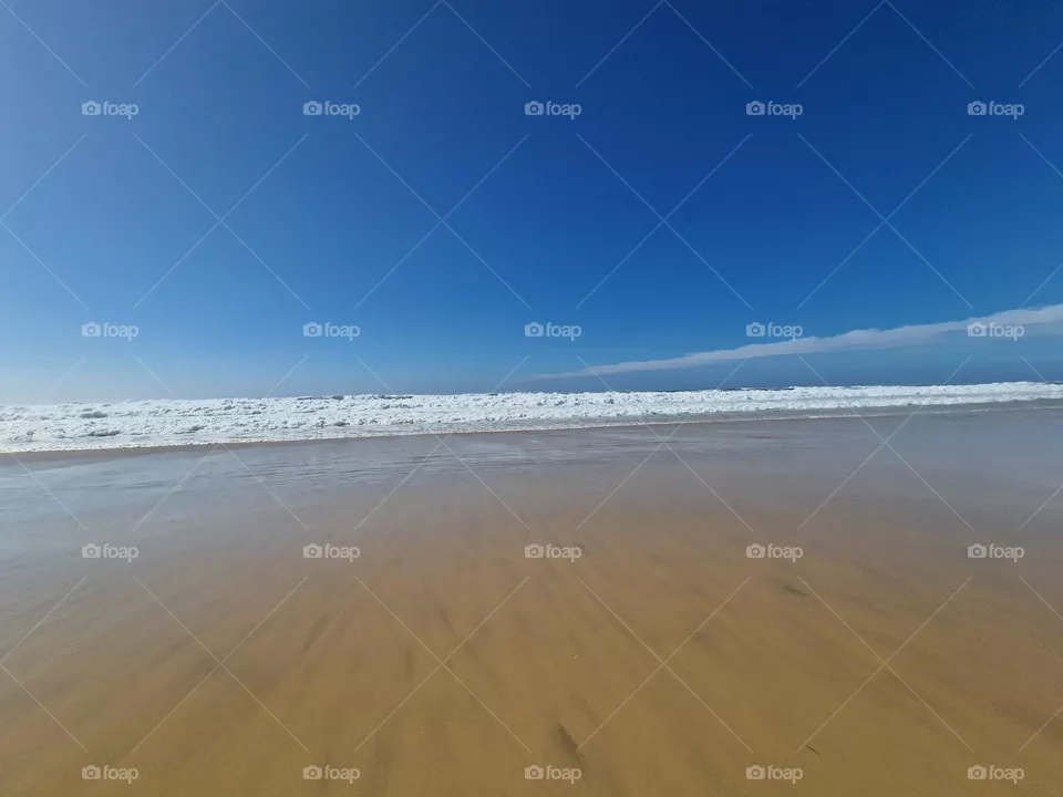 Strand an der Atlantikküste in Frankreich