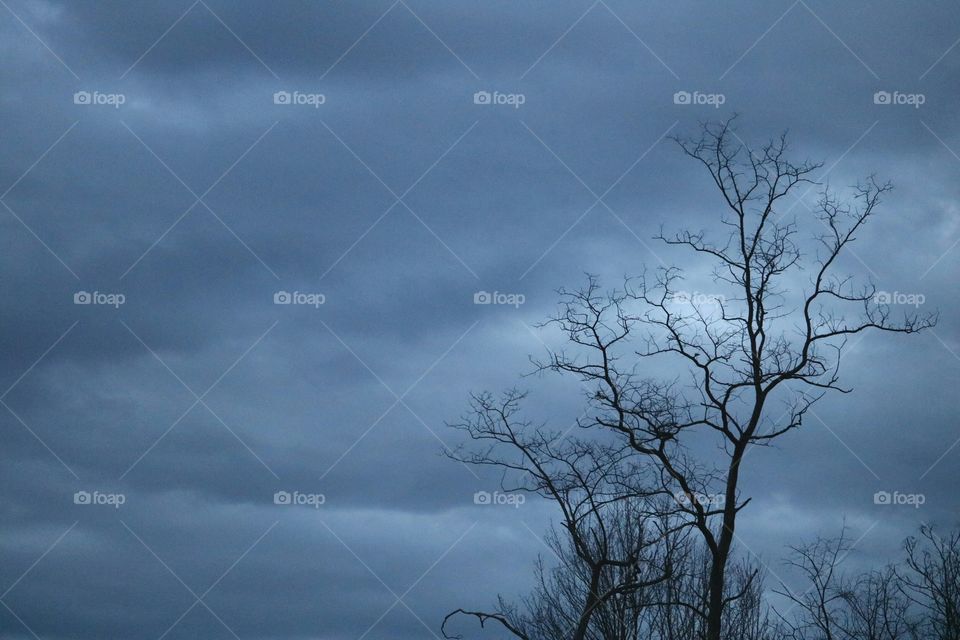 storm clouds