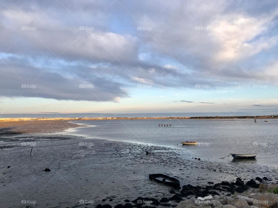 Peace by the river, Sunset 