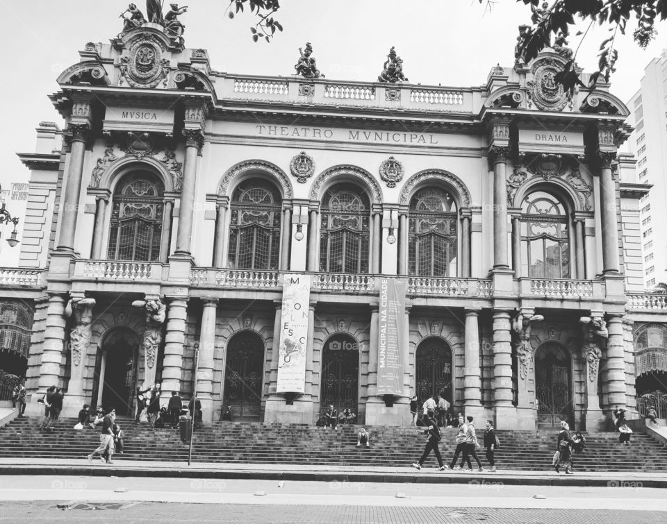 Teatro Municipal. Teatro Municipal de São Paulo.