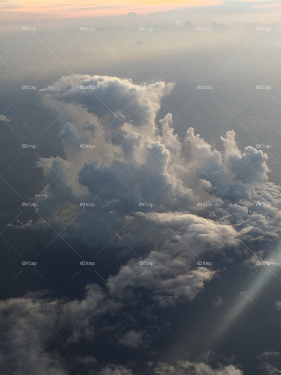 Clouds from above 