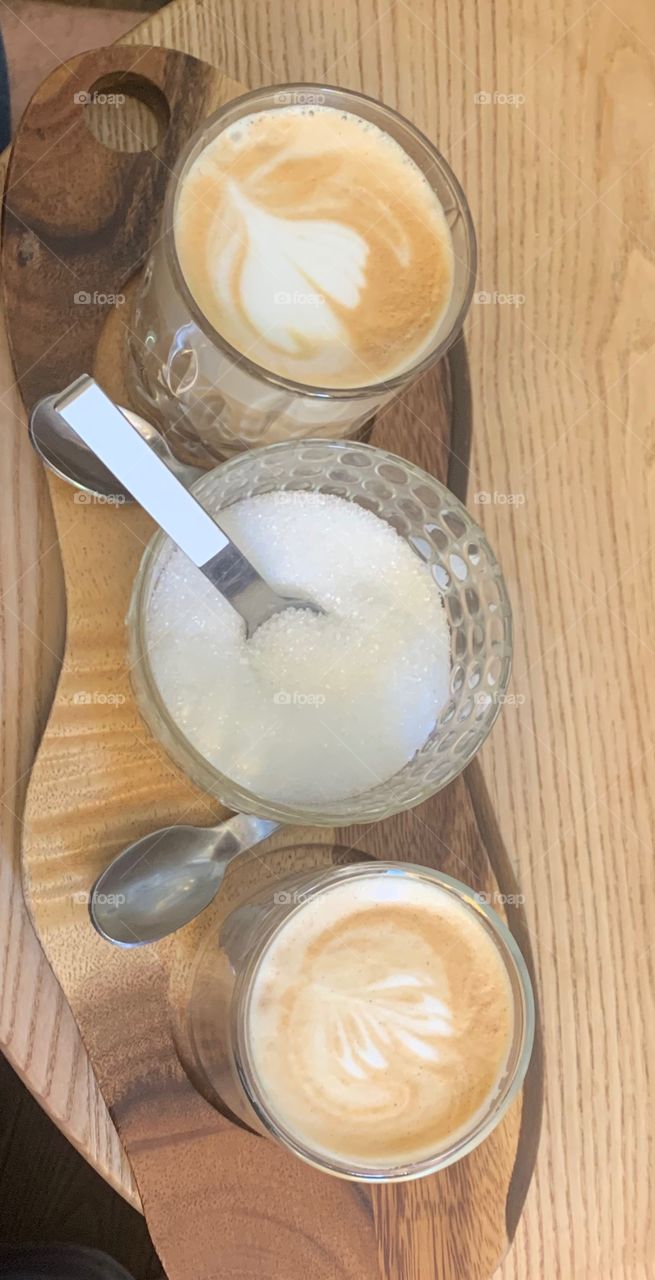 Foam, Coffee, Cappuccino, Espresso, No Person