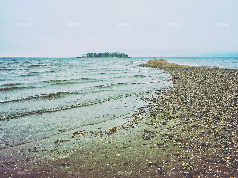 Gloomy beach morning... 