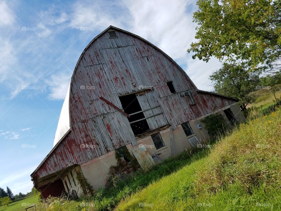 old barn