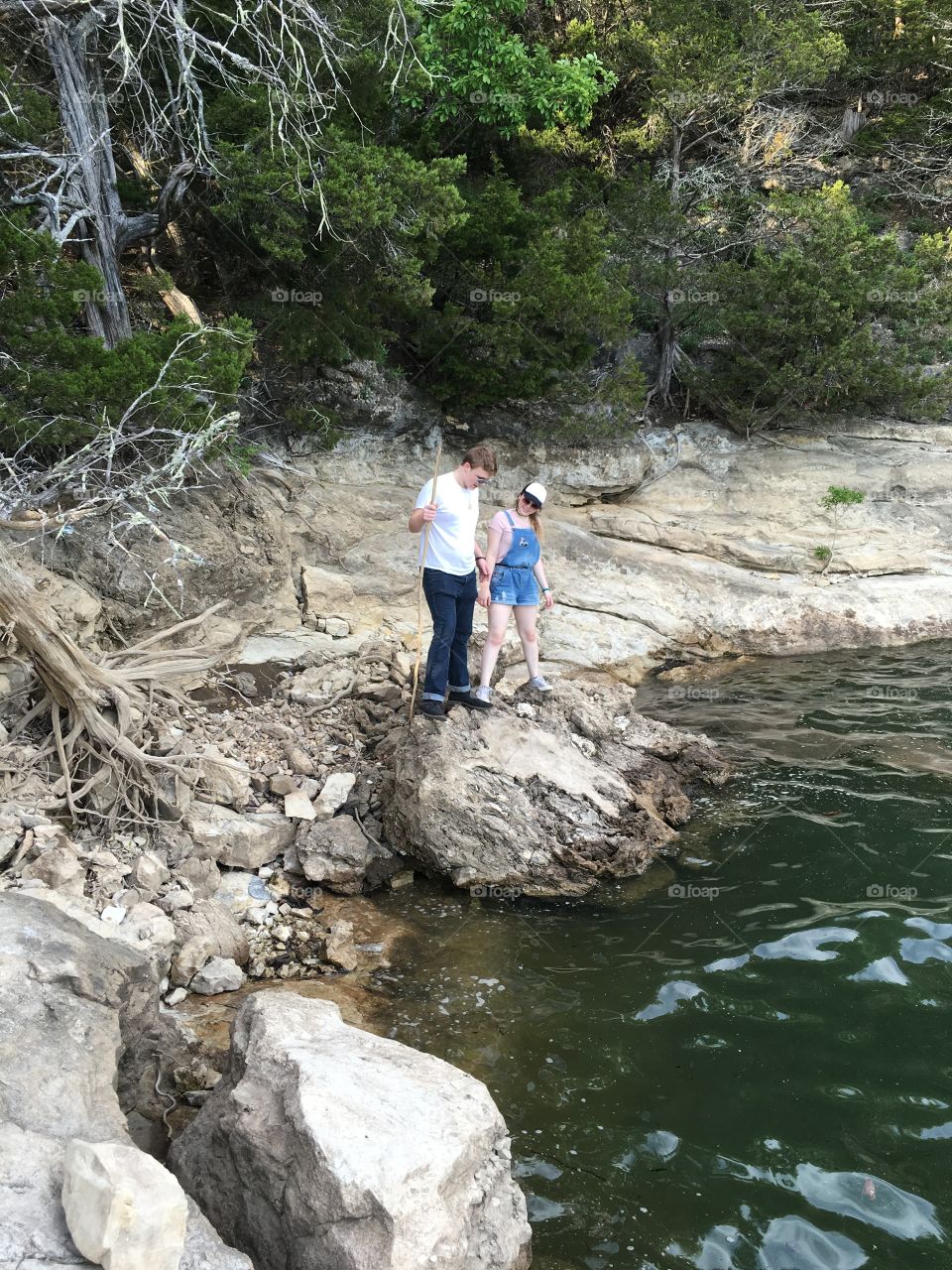 Water, Nature, Outdoors, River, Rock