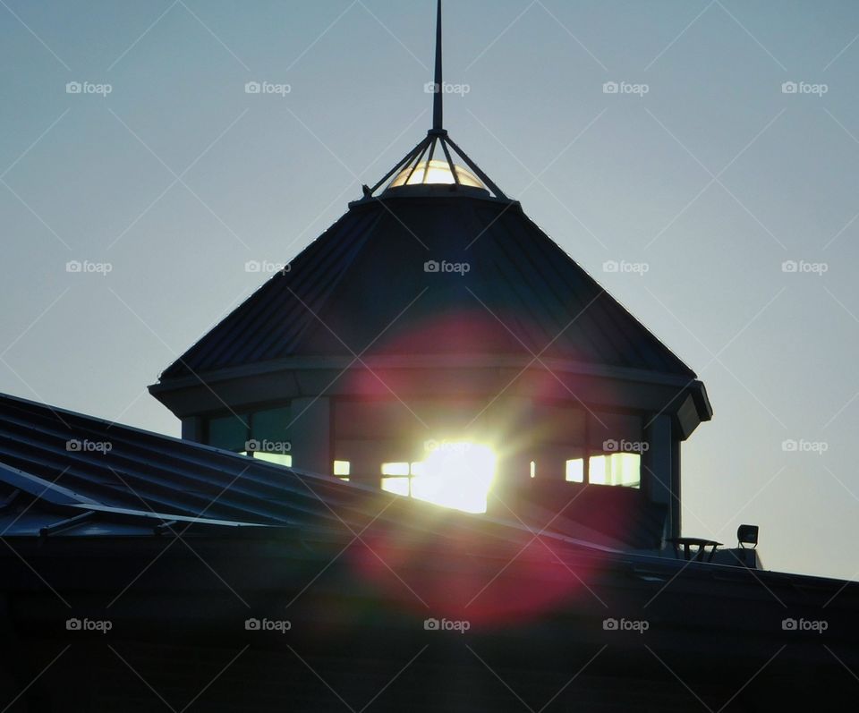 Sunset In Lewes Delaware